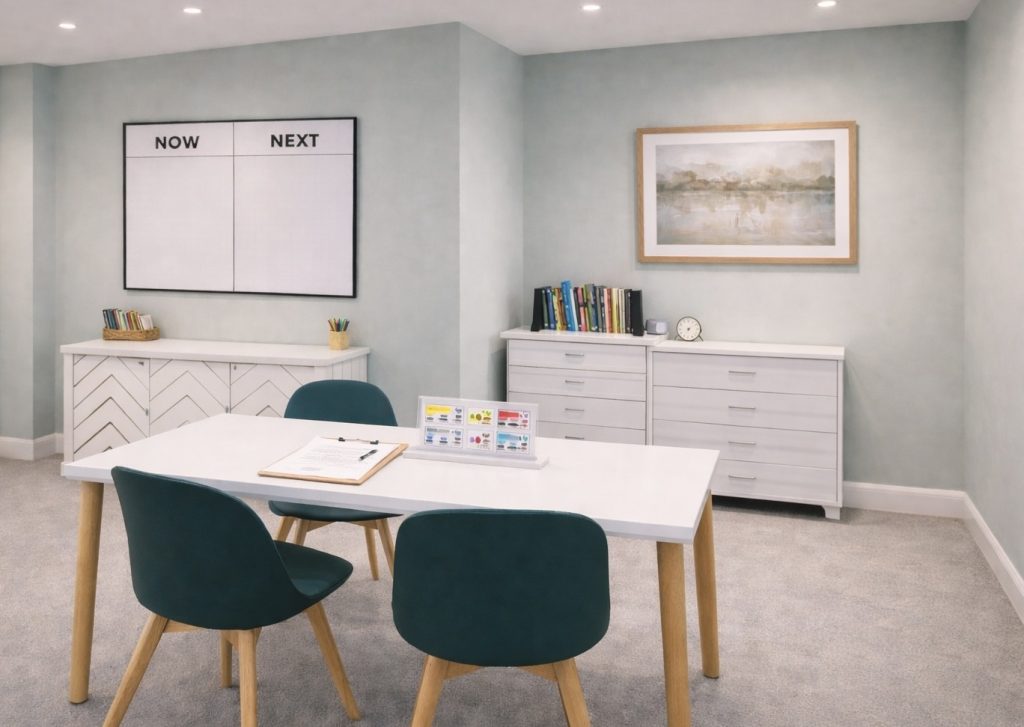 new SEN therapy room